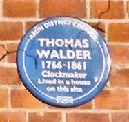 Thomas Walder plaque