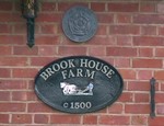 Brook House Farm Plaque
