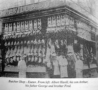 George Havill's Butchers Shop