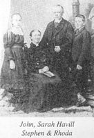 John Havill and Sarah Ann Ralph